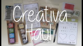 Creativa 2019  Haul amp mini Einblicke [upl. by Otreblaug]