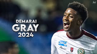 Demarai Gray 2024  Crazy Skills Assists amp Goals  AlEttifaq  HD [upl. by Attelrahc]