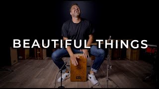 BEAUTIFUL THINGS by Benson Boone  Cajon Cover by Felipe Fagundes [upl. by Alien]