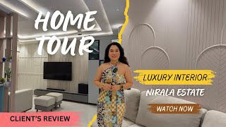 HAR GHAR KUCH KEHTA HAI  EPISODE 08 PART 2 NIRALA ESTATEquot 3BHK HOME TOUR NOIDA EXTENSION INTERIOR [upl. by Ellinej339]