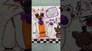 fnaf drawing art lolbit drawing fyp [upl. by Alyakcm]