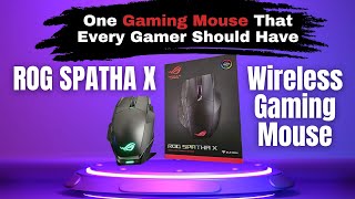 ROG Spatha X Wireless Gaming Mouse [upl. by Brian]