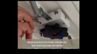 How to replace the lock on a Hormann up and over garage door [upl. by Sherrill685]