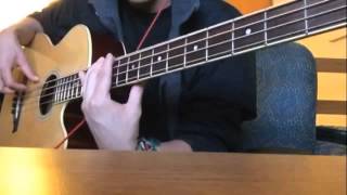 Portrait of Tracy intro  Jaco Pastorius  Acoustic Bass Cover [upl. by Yecnuahc169]