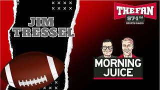 Jim Tressel Interview with Bobby Carpenter of Morning Juice [upl. by Eynttirb]