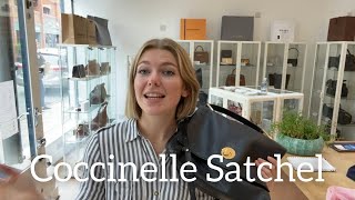 Coccinelle Satchel Bag Review [upl. by Perusse]