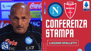 Conferenza stampa Spalletti per Napoli Monza 🎙⚽ VIDEO INTEGRALE [upl. by Lipscomb404]