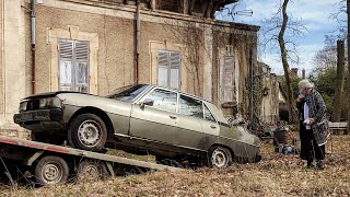 34 ans qu’elle n’avait pas bougé  Peugeot 604 résurrection  Episode 1 [upl. by Anoit]