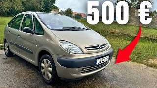 J’ACHÈTE UN XSARA PICASSO A 500 € [upl. by Arihas677]