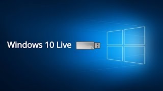 How To Create Windows 10 Live Bootable USB Drive [upl. by Yltnerb]