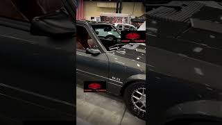 MUSTANG FOX BODY NOTCHBACK COUPE coyote swap joe rogan muscle cars [upl. by Deedahs809]