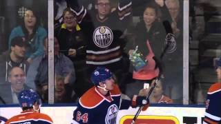 Tom Sestito mocks Nail Yakupov  NHL 27413 [upl. by Haidedej]