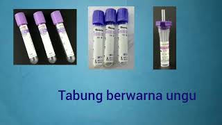 20 Flebotomi Anticoagulant EDTA bagi ATLM  Tabung vakum  vakutainer  K3EDTA K2EDTA [upl. by Eirak502]