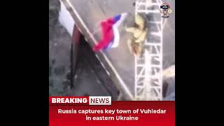 Desitdown News Russia captures key town of Vuhledar in eastern Ukraine desitdown news [upl. by Sehguh]