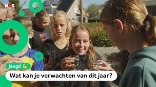 Deze kinderen proosten op het nieuwe schooljaar [upl. by Kilam]