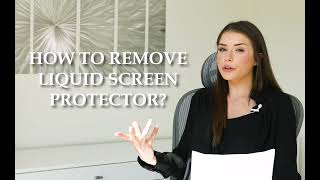 How To Remove Liquid Glass Screen Protector [upl. by Rayburn941]