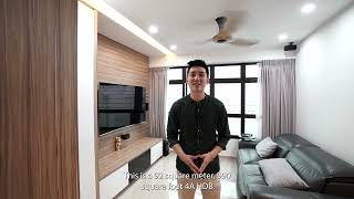 Hougang Meadow  Home Tour  Singapore HDB [upl. by Faun871]