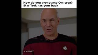 How to Pronounce Omicron Star Trek Edition [upl. by Fugere]