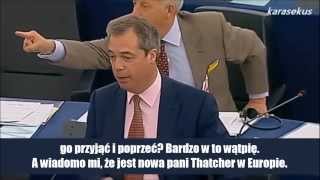 Nigel Farage UE czyli nowy komunizm [upl. by Rentschler418]