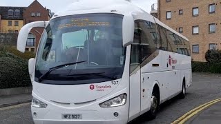 Translink Metro Scania Irizar i6 137 on Rail Replacement Services [upl. by Tova]