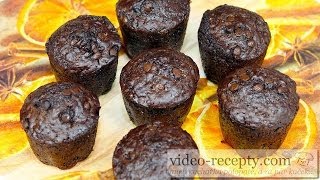 Čokoládové muffiny Starbucks  videorecept 2 [upl. by Arbuckle712]