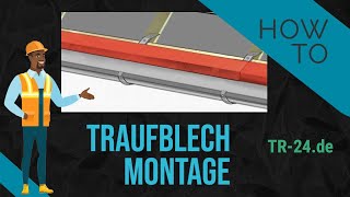 How To Traufblech richtig montieren  Anleitung [upl. by Eniliuqcaj993]