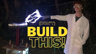 I Built a Lightning Machine Spark Gap Tesla Coil Build Guide [upl. by Pilif]