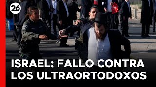 ISRAEL  Servicio militar obligatorio para judíos ortodoxos  26Global [upl. by Mozelle]