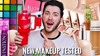 Testing NEW over hyped Makeup launches whats worth the money [upl. by Roderigo]