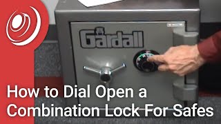 How to Dial Open a Combination Lock For Safes [upl. by Atwood]