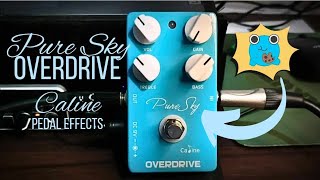 quotPure Sky Overdrivequot Caline Pedal Effects UNBOXSOUND TEST 2023 [upl. by Enitsirhk]