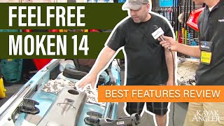 Feelfree Moken 14 🎣 Fishing Kayak 📈 Specs amp Features Review and WalkAround 🏆 [upl. by Combes]