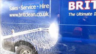 A short video of the Britclean Silver hot pressure washer in action [upl. by Absalom]