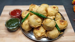 Batata Bada Recipe  Aloo Bonda Street Style  How to make Batata Vada [upl. by Faux]