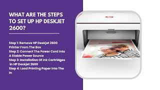 HP Deskjet 2600 Setup  Basics amp StepbyStep Guide [upl. by Nevets]