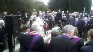 R101 airship MEMORIAL SERVICE Cardington Sunday October the 3rd 2010 [upl. by Jolene]