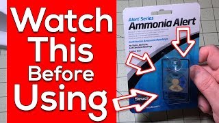 Seachem Ammonia Alert Facts  Ammonia Testing Made Easy MUST SEE [upl. by Inge]