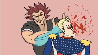 Yujiro vs Homelander Animation [upl. by Khano297]