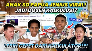 WOW JEROME KETEMU ANAK SD PAPUA JENIUS VIRAL JADI DOSEN KALKULUS KEREN BGT😭 [upl. by Idnac]