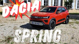 Test Dacia Spring 2025 [upl. by Tallu]