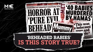 ‘40 beheaded babies’  How media amplified an unconfirmed story  The Big Picture S3E3 [upl. by Jackelyn]