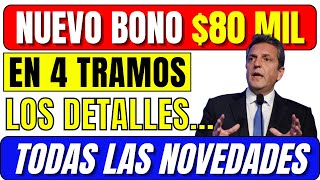 Atención Nuevo BONO a Partir de Octubre x 4 Meses Mas Noticias Para JUBILADOS de ANSES [upl. by Adihaj]