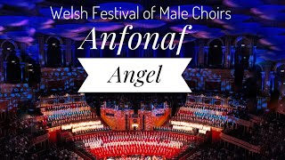 Anfonaf Angel London Welsh Festival of Male Voice Choirs in the Royal Albert Hall [upl. by Ohnuj]