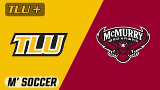 TLU vs McMurry  D3 NCAA Mens Soccer  11124 [upl. by Leeda]