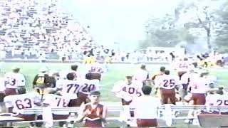 1989 Shippensburg University Football vs Bloomsburg Guarini 44 YD FG [upl. by Thora711]