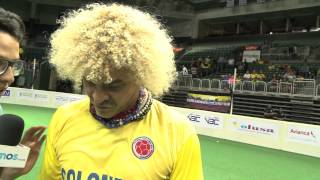 quotPibequot Valderrama y su peculiar forma de contestar las entrevistas [upl. by Sucramrej]