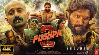 Pushpa 2  The Rule 🔥4K ULTRA HD Full Hindi Dubbed Movie facts  Allu Arjun Rashmika M  Fahadh F [upl. by Higgins711]