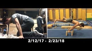 Planche Progression  From Tuck Planche to Straddle Planche [upl. by Odnumyar]