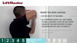 LiftMaster 8500W Wall Mount Garage Door Opener Installation Overview [upl. by Fougere]