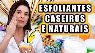 Faça PEELING na Pele com ESFOLIANTES CASEIROS [upl. by Samid]